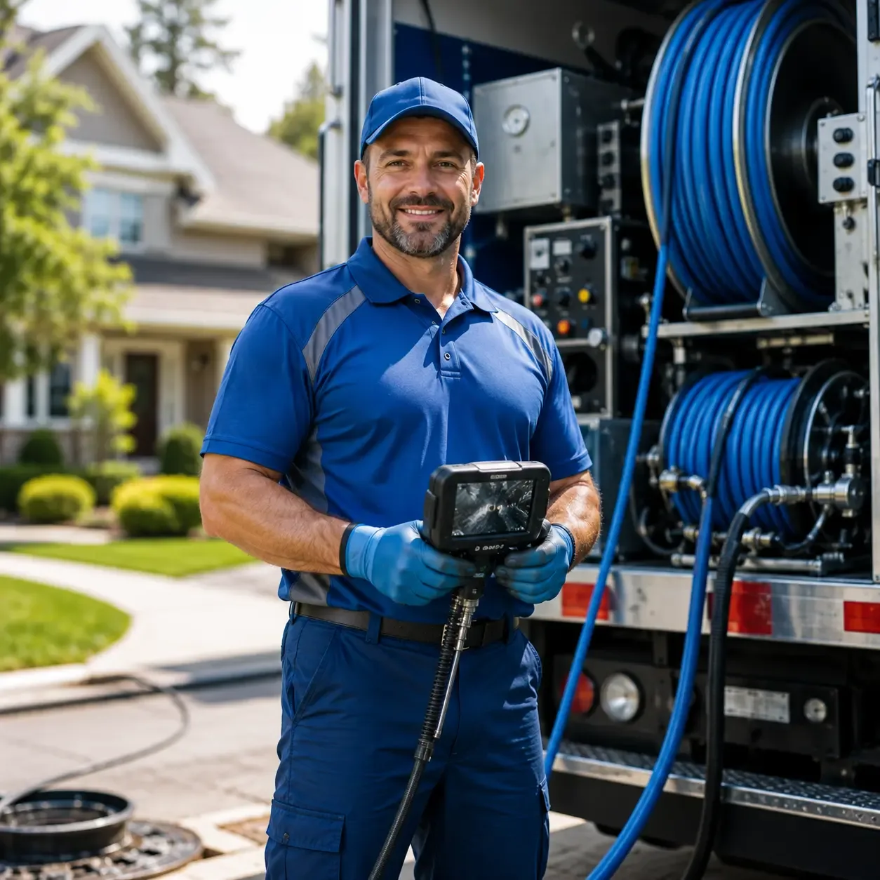 Local outdoor drain cleaning specialists in Bluffton, AR